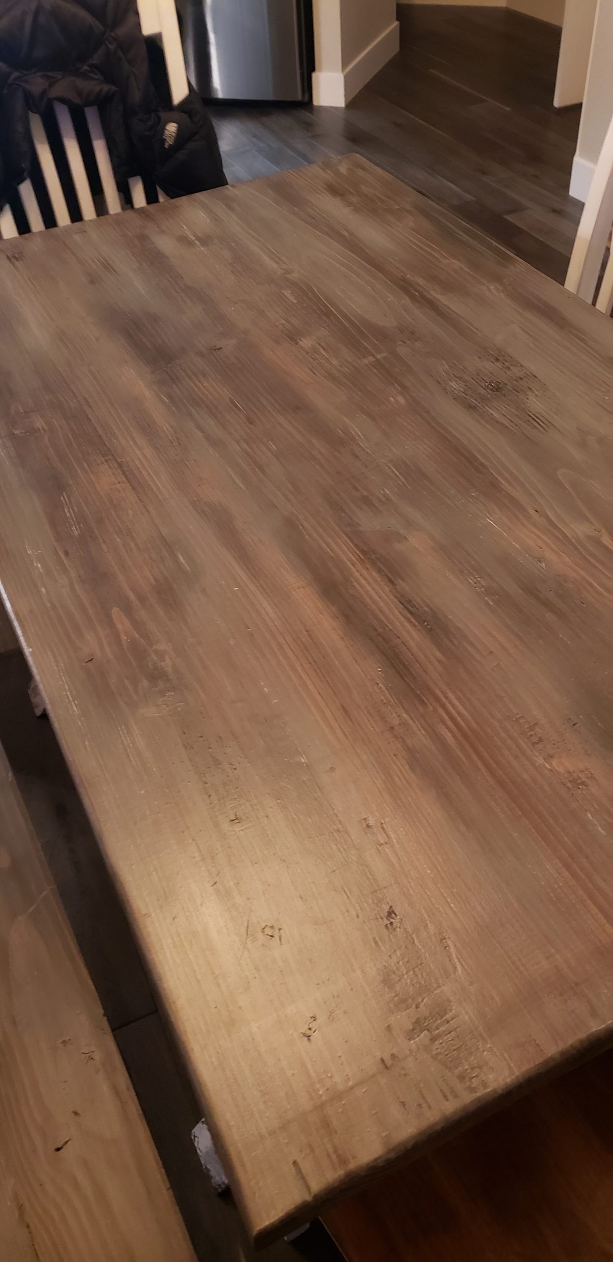Finished Farmhouse Table Top