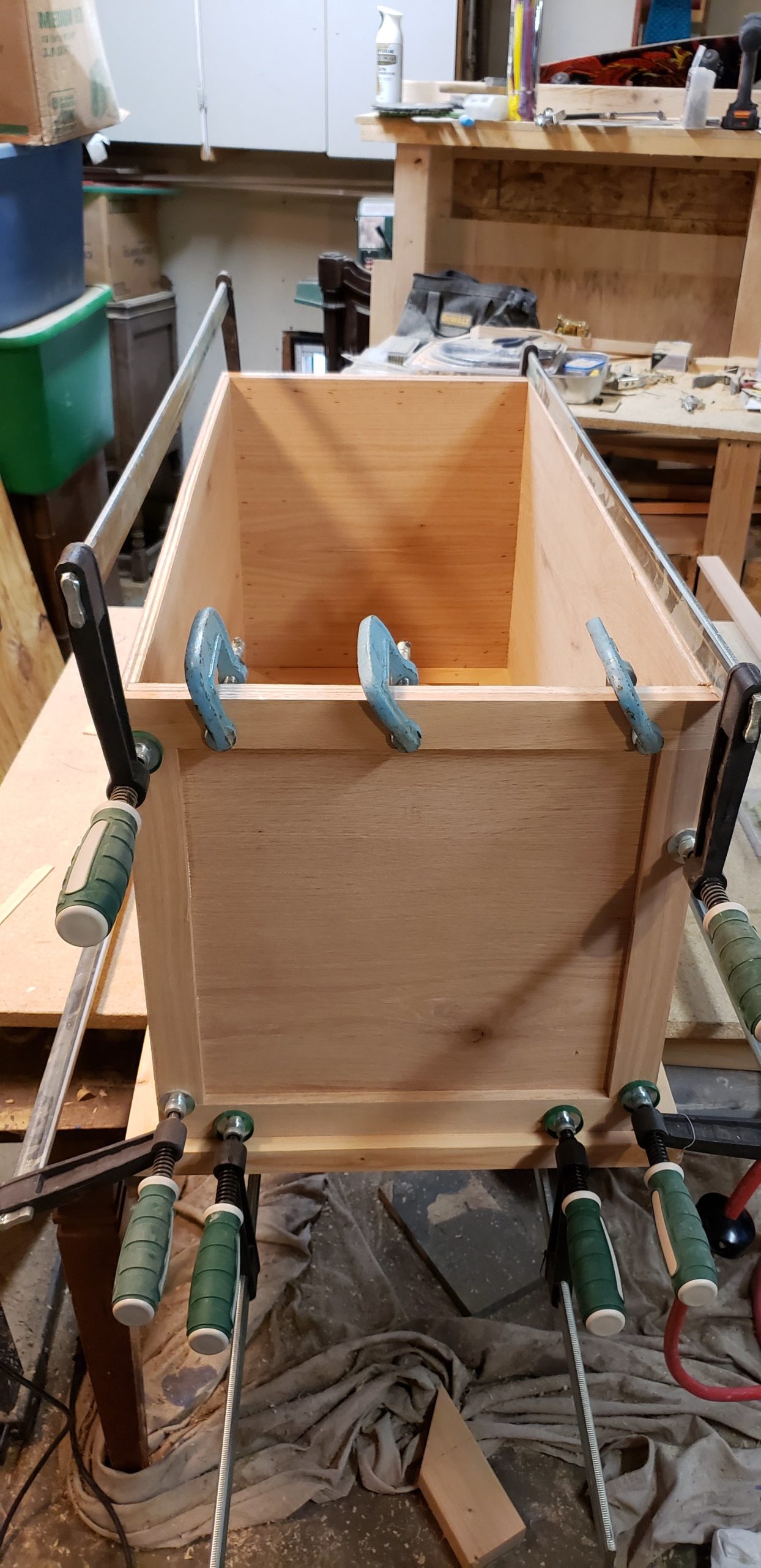 Clamping and Gluing